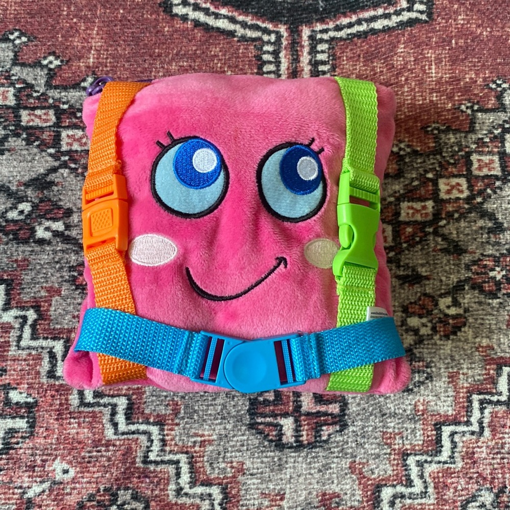 Baby Buckle Toy With Flip Pictures